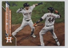 2020 Topps Update Alex Bregman / Yordan Alvarez #U-7 card