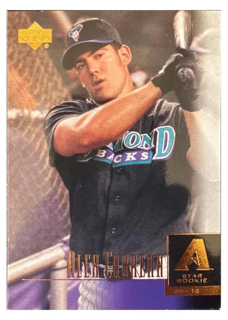2001 Upper Deck Alex Cabrera #42 card