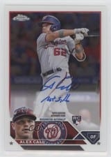 2023 Topps Chrome Rookie Autographs Alex Call #RA-AC card