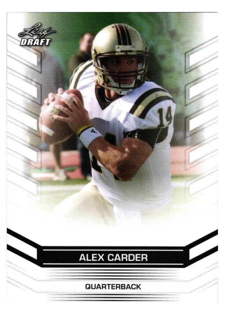 2013 Leaf Draft Alex Carder #2 card