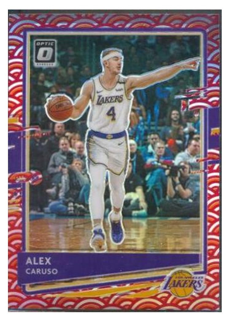 2020-21 Donruss Optic Base Set Alex Caruso #98 card