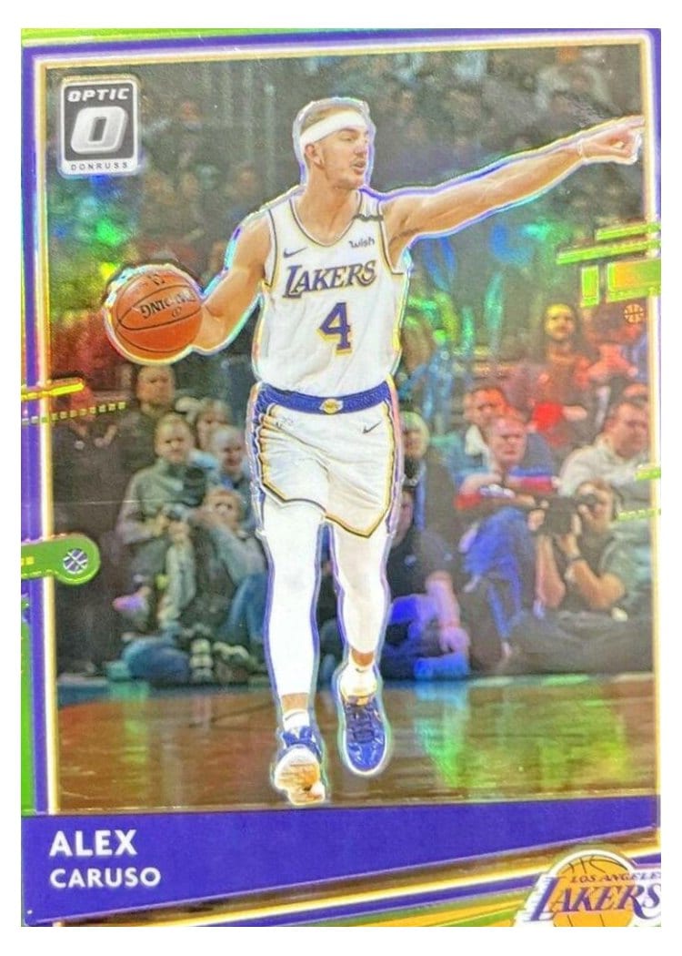 2020-21 Donruss Optic Base Set Alex Caruso #98 card