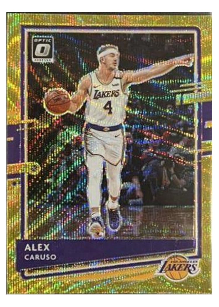 2020-21 Donruss Optic Base Set Alex Caruso #98 card