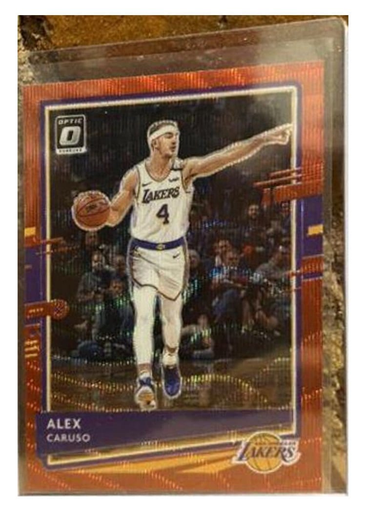 2020-21 Donruss Optic Base Set Alex Caruso #98 card