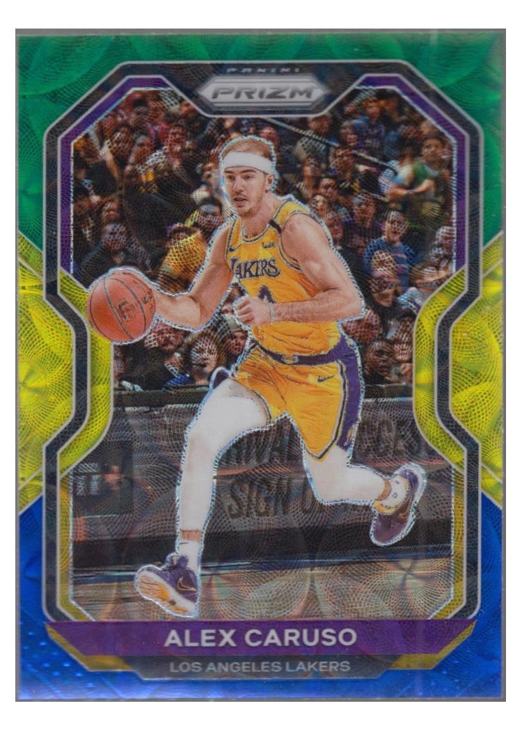 2020-21 Panini Prizm Base Set Alex Caruso #10 card