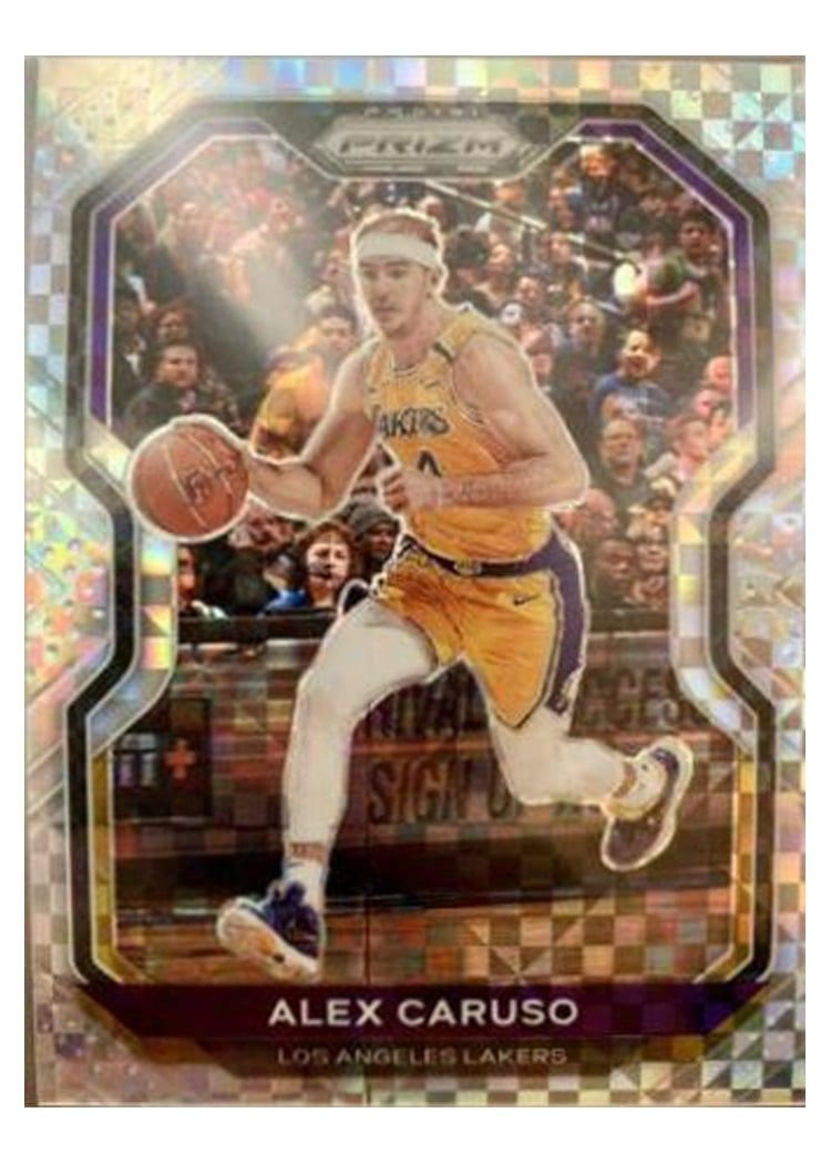 2020-21 Panini Prizm Base Set Alex Caruso #10 card