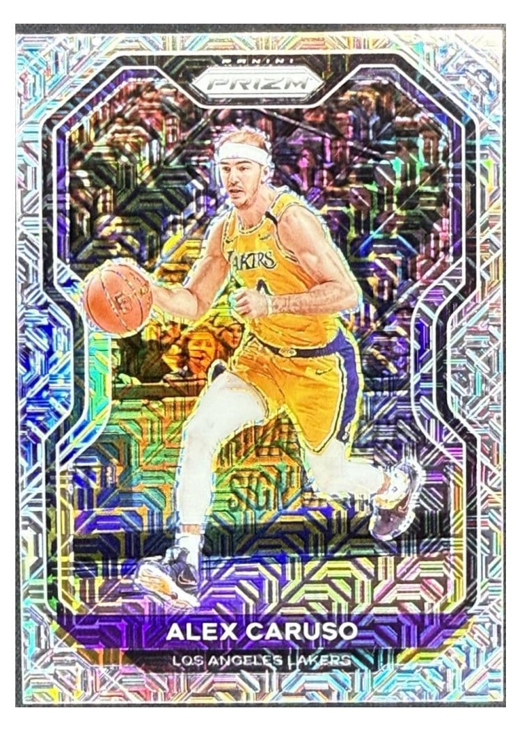 2020-21 Panini Prizm Base Set Alex Caruso #10 card