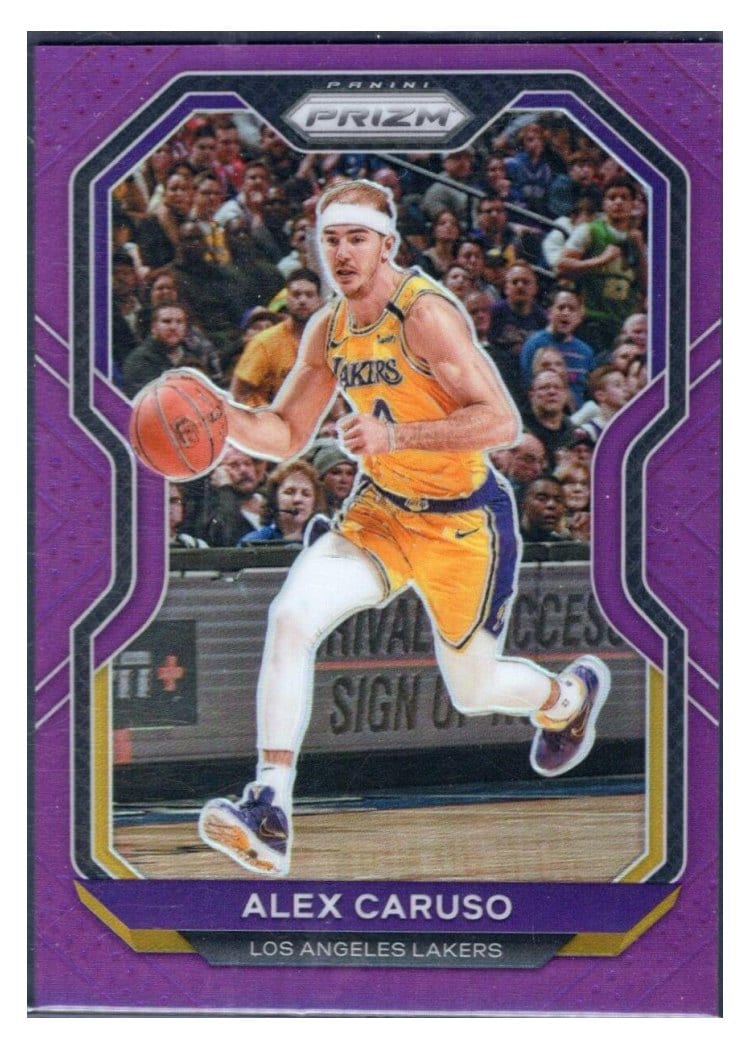 2020-21 Panini Prizm Base Set Alex Caruso #10 card