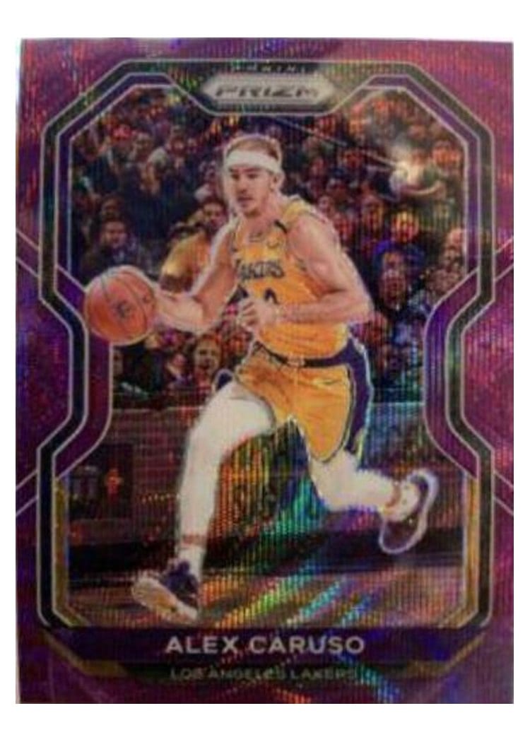 2020-21 Panini Prizm Base Set Alex Caruso #10 card