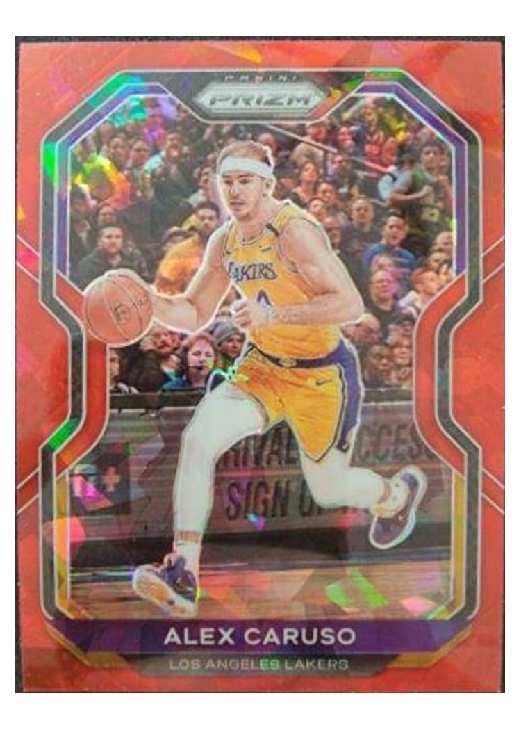 2020-21 Panini Prizm Base Set Alex Caruso #10 card
