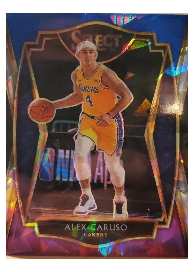 2020-21 Panini Select Base Set Alex Caruso #145 card