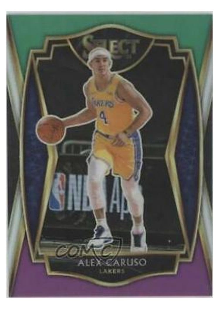 2020-21 Panini Select Base Set Alex Caruso #145 card