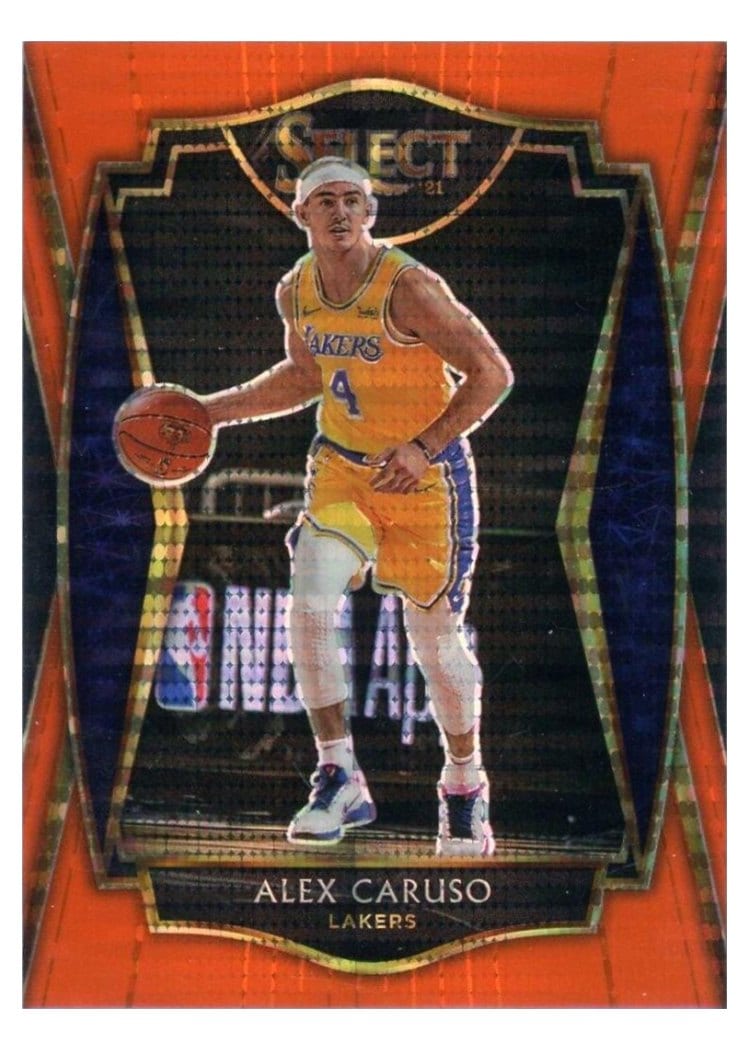 2020-21 Panini Select Base Set Alex Caruso #145 card