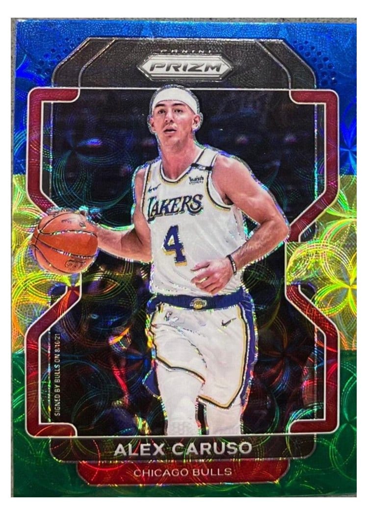 2021-22 Panini Prizm Base Set Alex Caruso #83 card