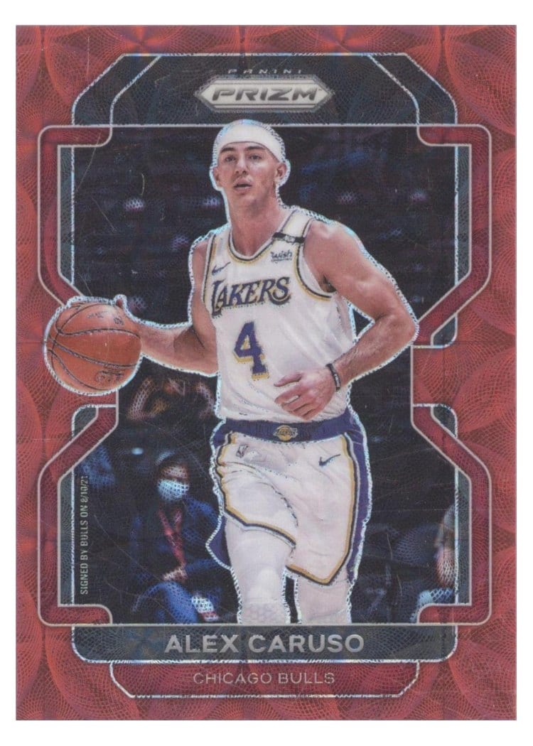 2021-22 Panini Prizm Base Set Alex Caruso #83 card