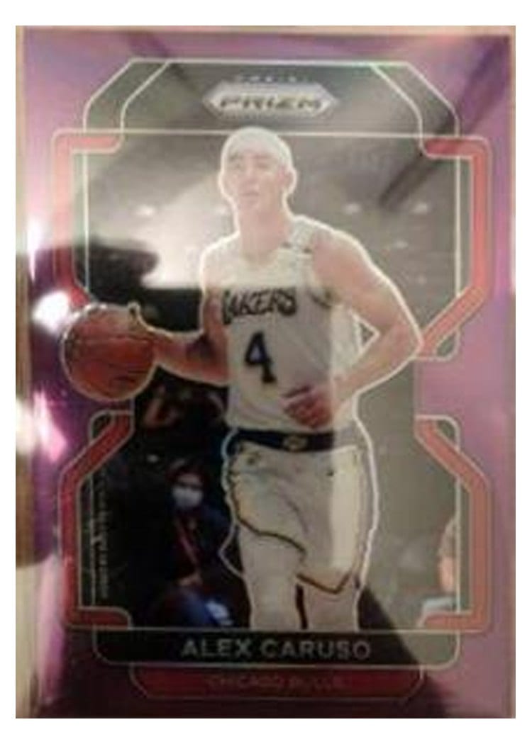 2021-22 Panini Prizm Base Set Alex Caruso #83 card