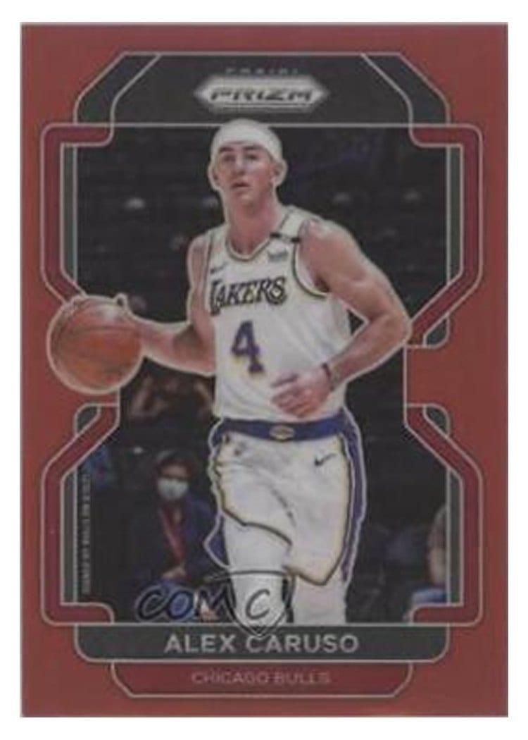 2021-22 Panini Prizm Base Set Alex Caruso #83 card