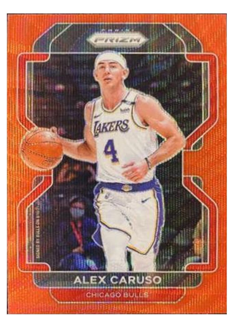 2021-22 Panini Prizm Base Set Alex Caruso #83 card