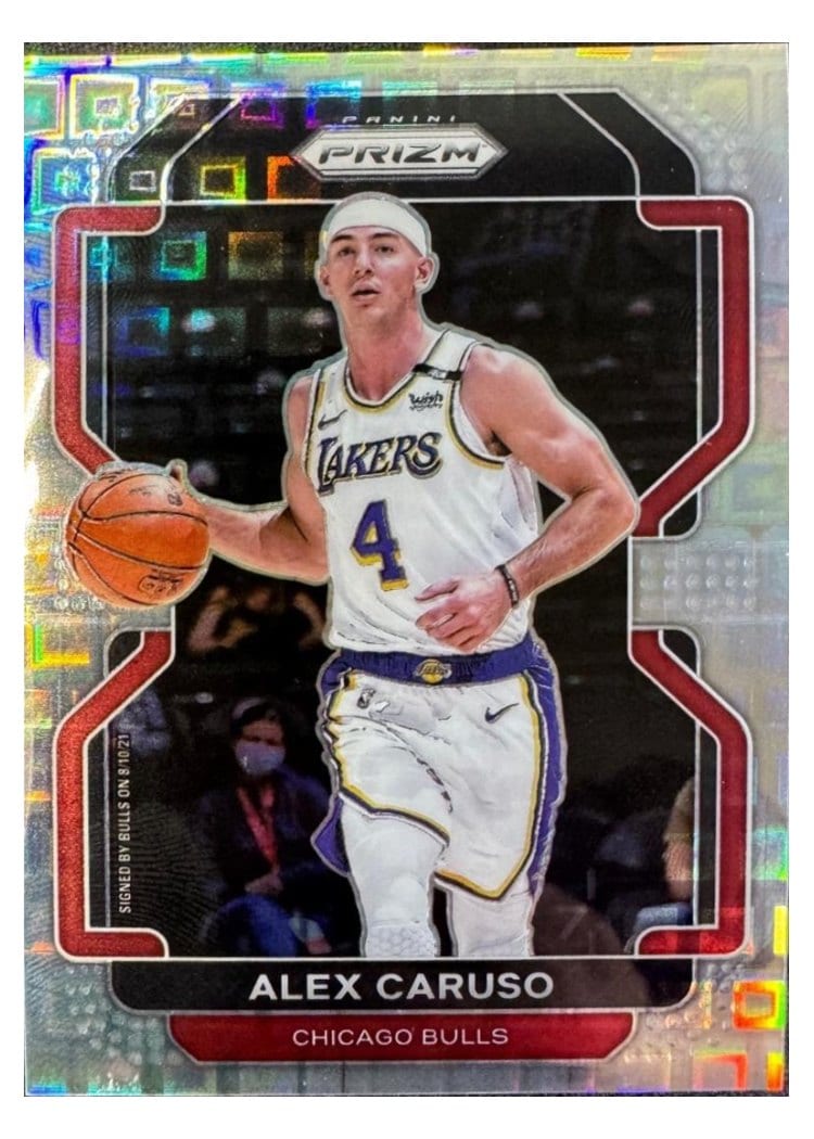 2021-22 Panini Prizm Base Set Alex Caruso #83 card