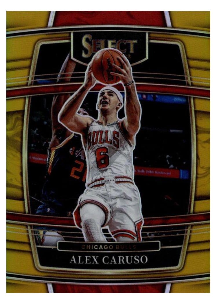 2021-22 Panini Select Base Set Alex Caruso #9 card
