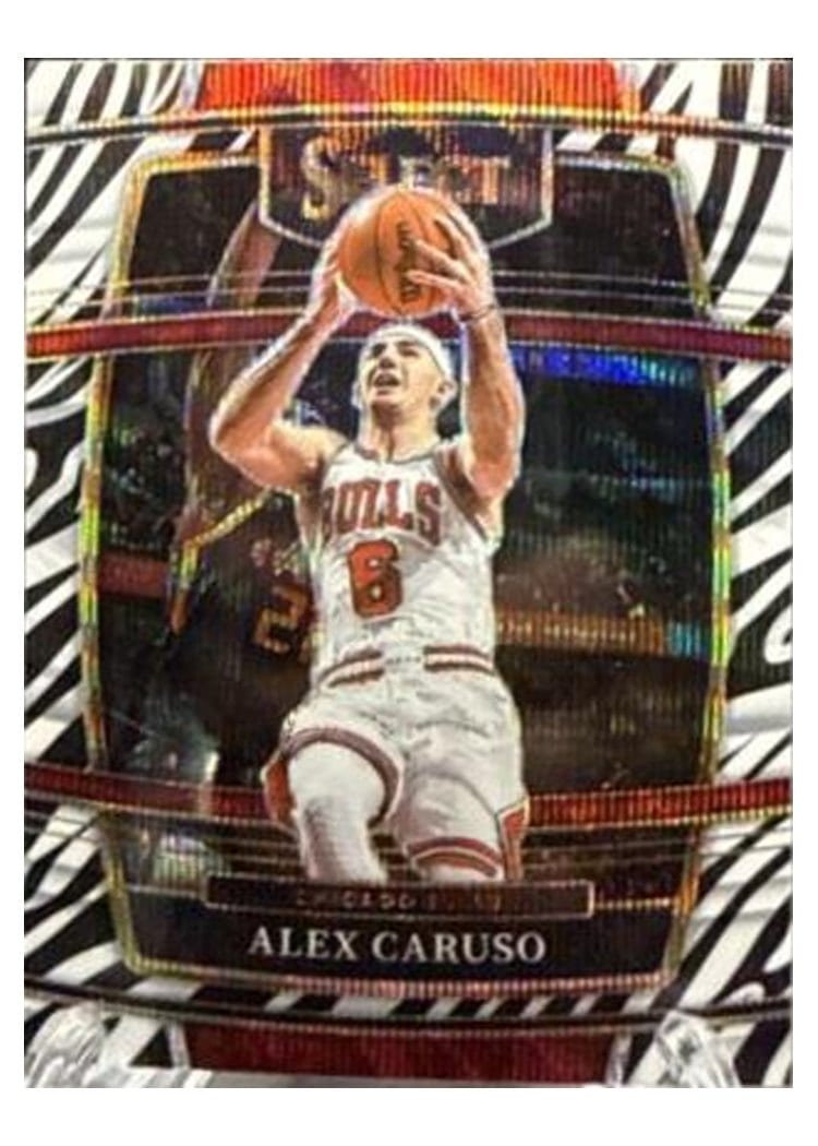 2021-22 Panini Select Base Set Alex Caruso #9 card
