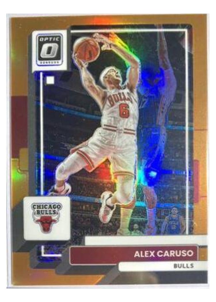 2022-23 Donruss Optic Base Set Alex Caruso Orange #54 card