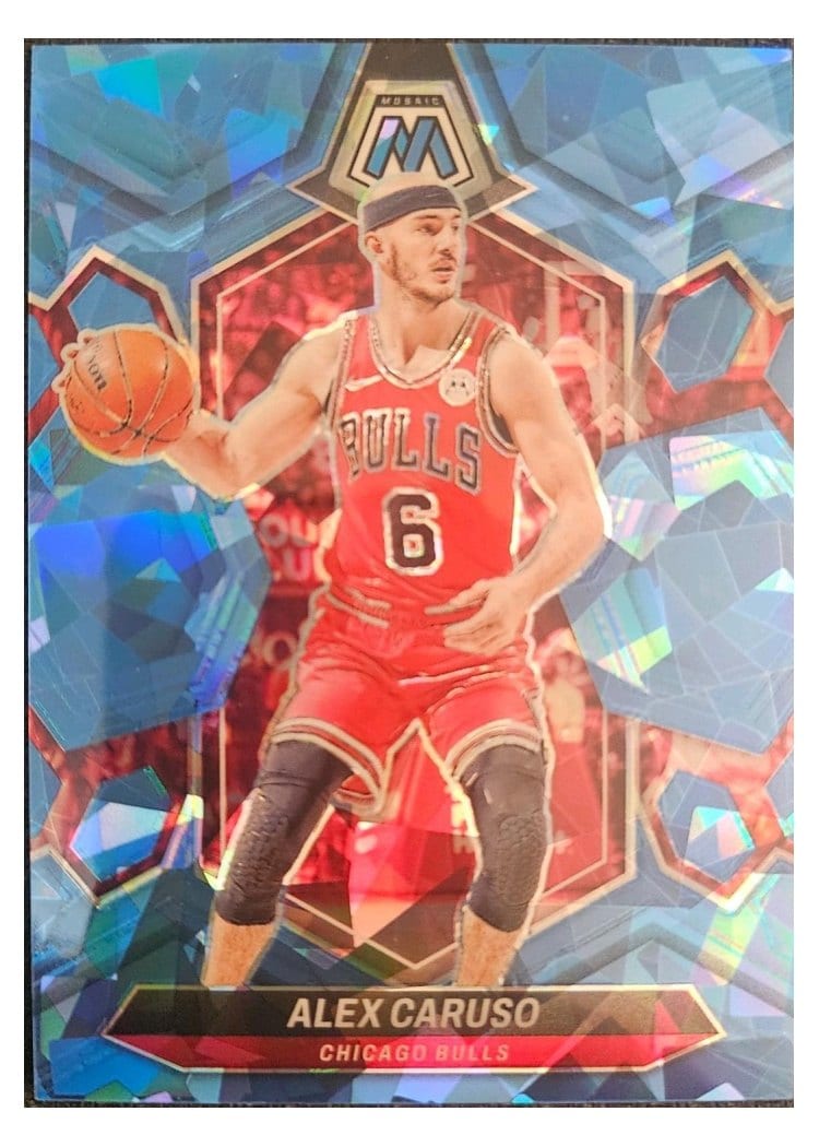 2023-24 Panini Mosaic Base Set Alex Caruso Ice #111 card