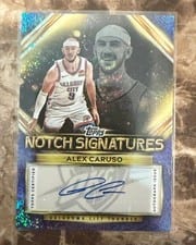 2025-26 Topps Topps Notch Signatures Alex Caruso #TNS-AC