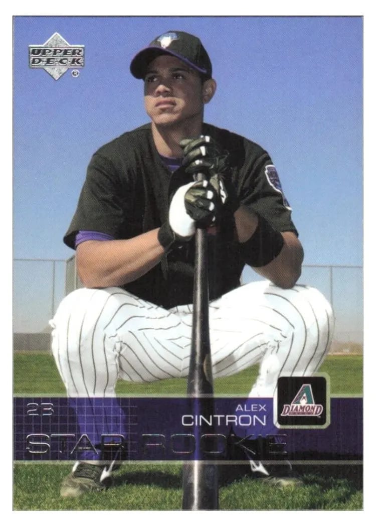 2003 Upper Deck Alex Cintron #2 card