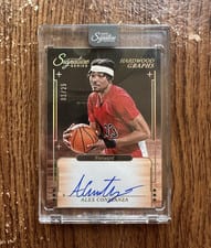 2025-26 Panini Signature Series Hardwood Graphs Alex Constanza #11