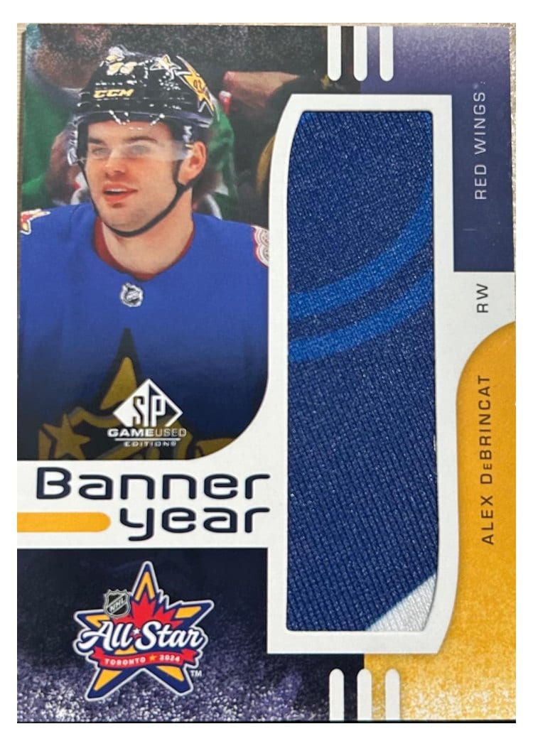 2024-25 SP Game Used 2024 All-Star Game Banner Year Relics Alex DeBrincat #BYAS-AD card