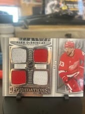 2024-25 Upper Deck The Cup Foundations Quad Jersey Alex DeBrincat #F-AD card