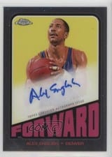 2023-24 Topps Chrome 1972 Topps Autographs Alex English #TA-AE card