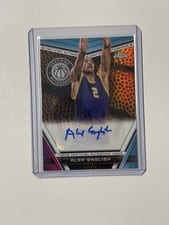 2023-24 Topps Chrome Certified Autographs Alex English #CA-AE card