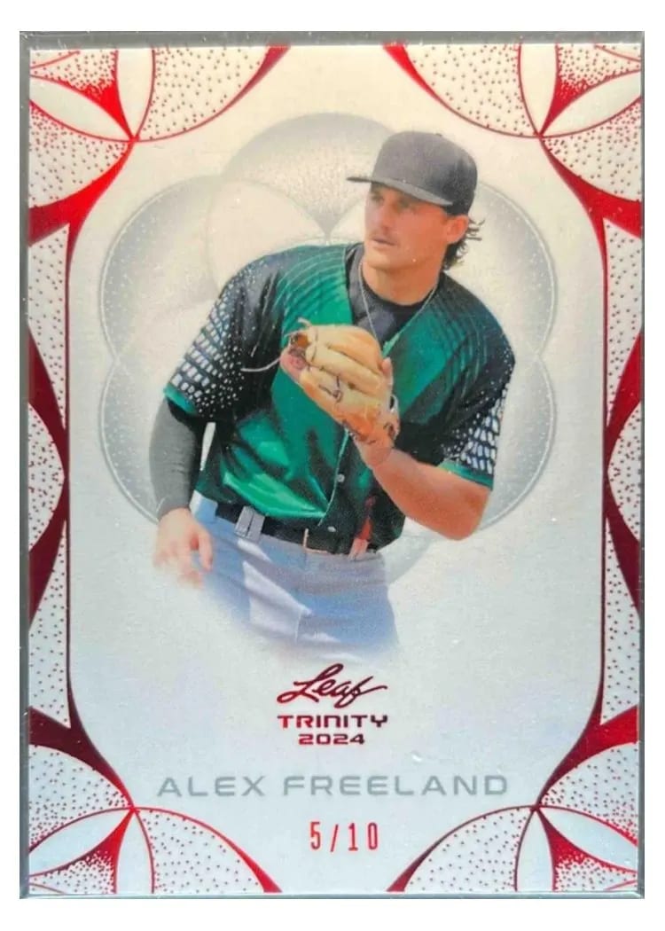 2024 Leaf Trinity Baseball Base Set Alex Freeland #6 card
