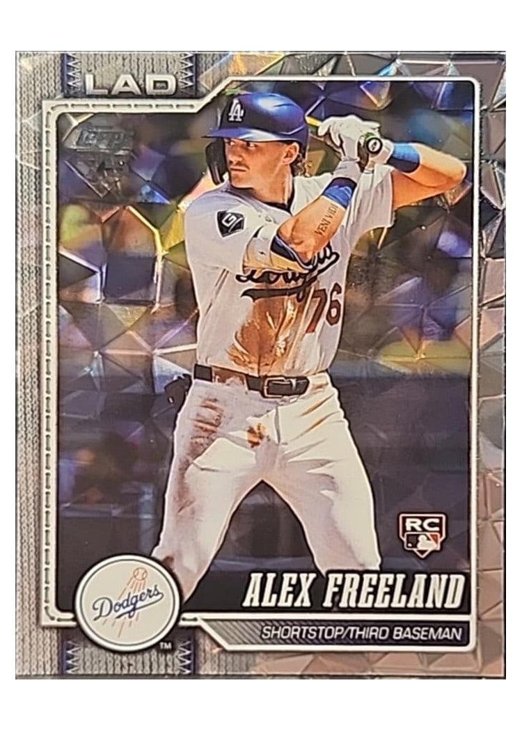 2026 Topps Alex Freeland #74 card