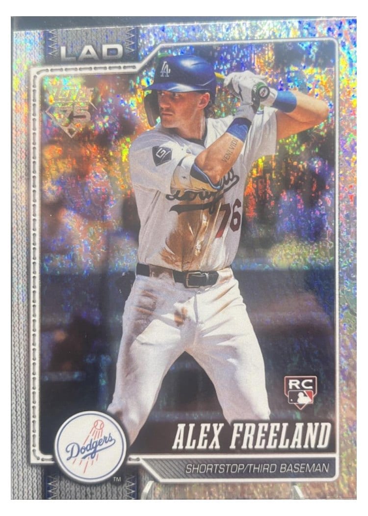 2026 Topps Alex Freeland #74 card
