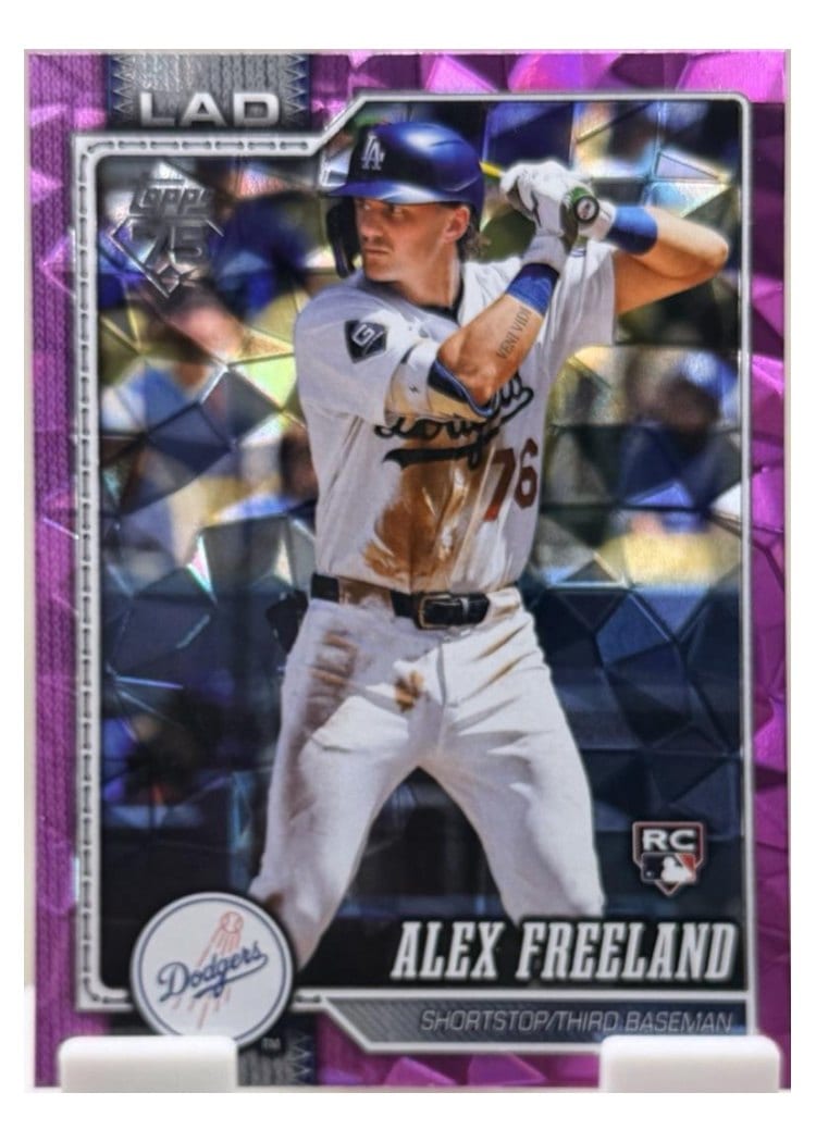 2026 Topps Alex Freeland #74 card