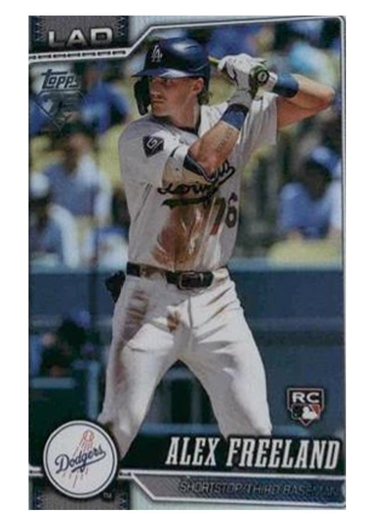 2026 Topps Alex Freeland #74 card