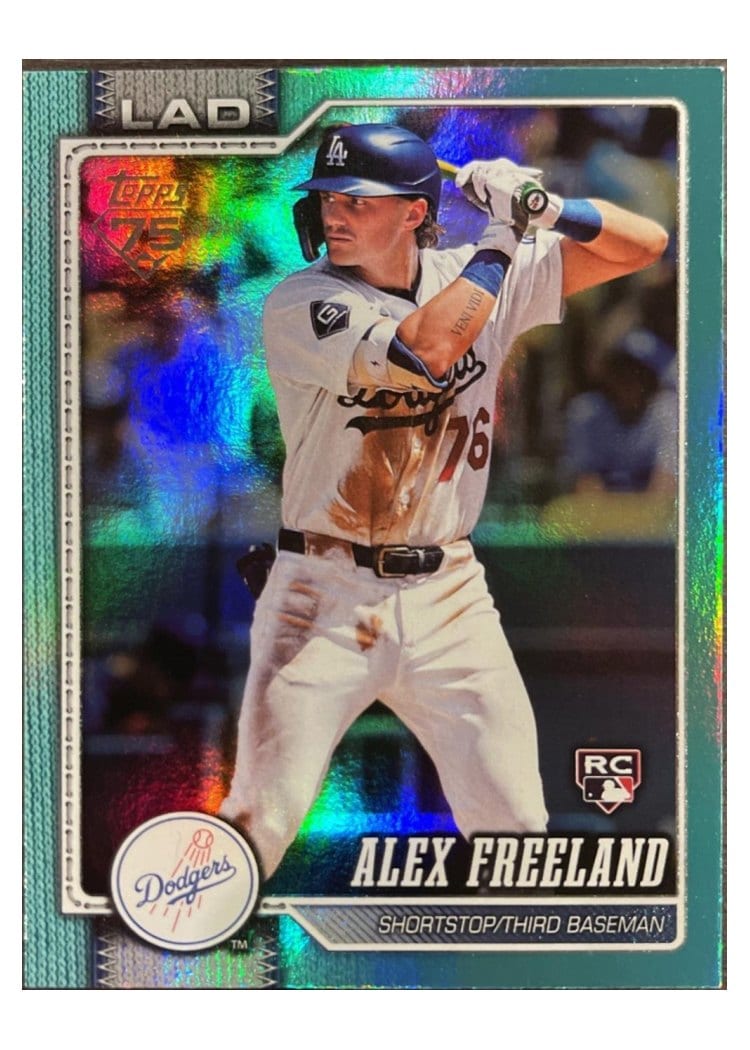 2026 Topps Alex Freeland #74 card
