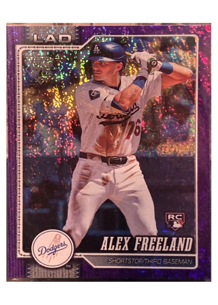 2026 Topps Alex Freeland #74 card