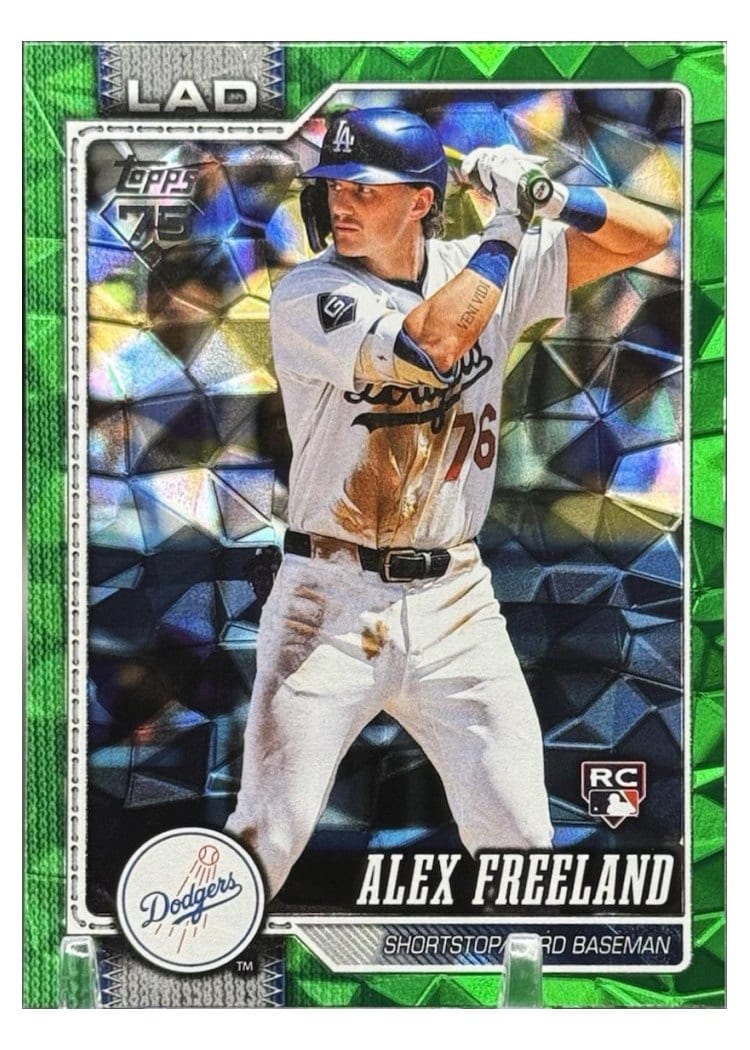 2026 Topps Alex Freeland #74 card