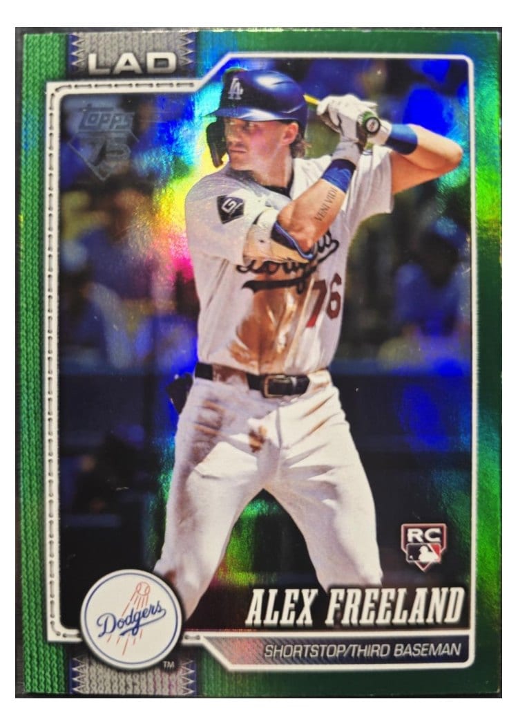 2026 Topps Alex Freeland #74 card