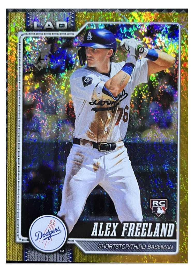 2026 Topps Alex Freeland #74 card