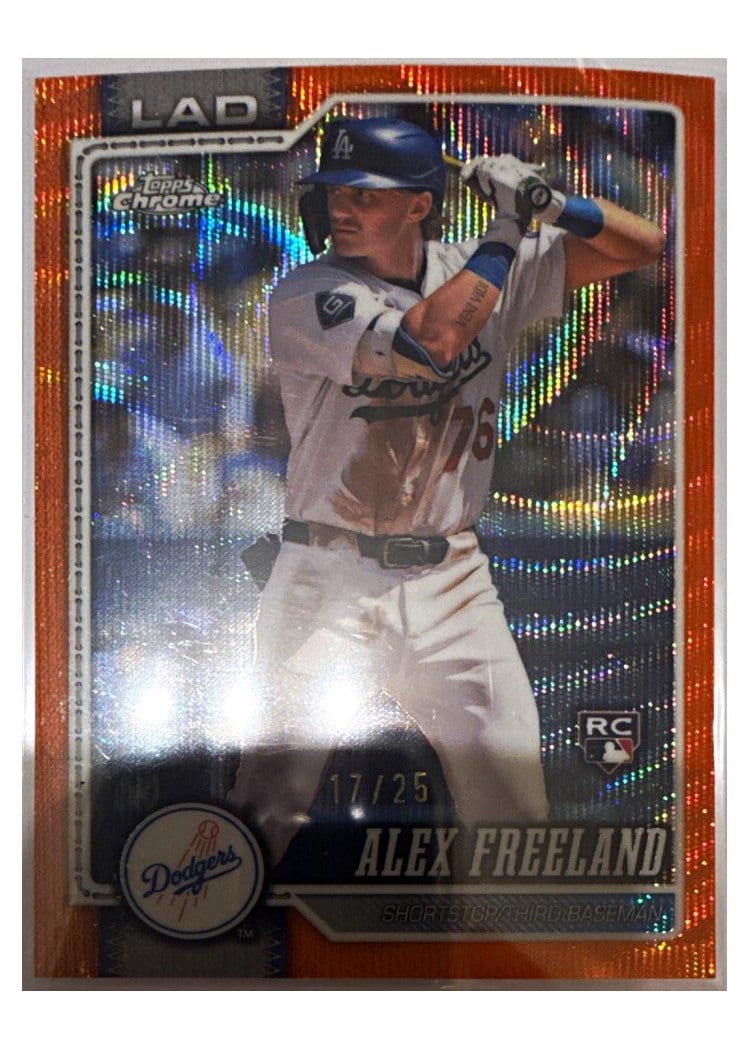 2026 Topps Alex Freeland #74 card