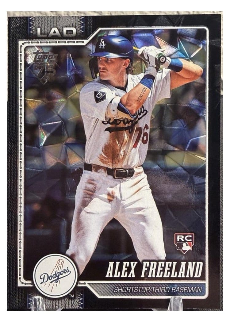 2026 Topps Alex Freeland #74 card
