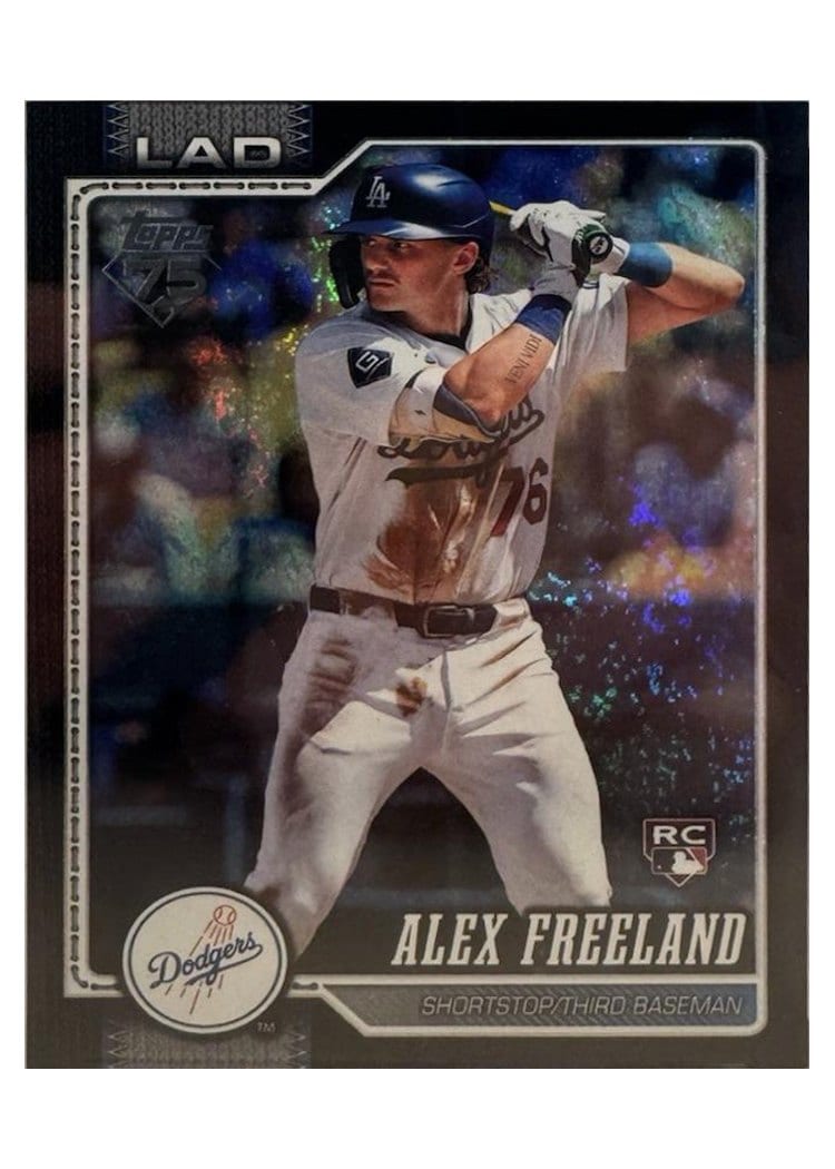 2026 Topps Alex Freeland #74 card