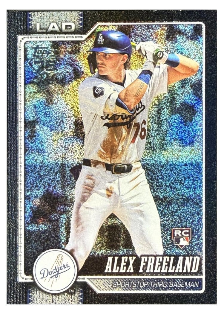 2026 Topps Alex Freeland #74 card