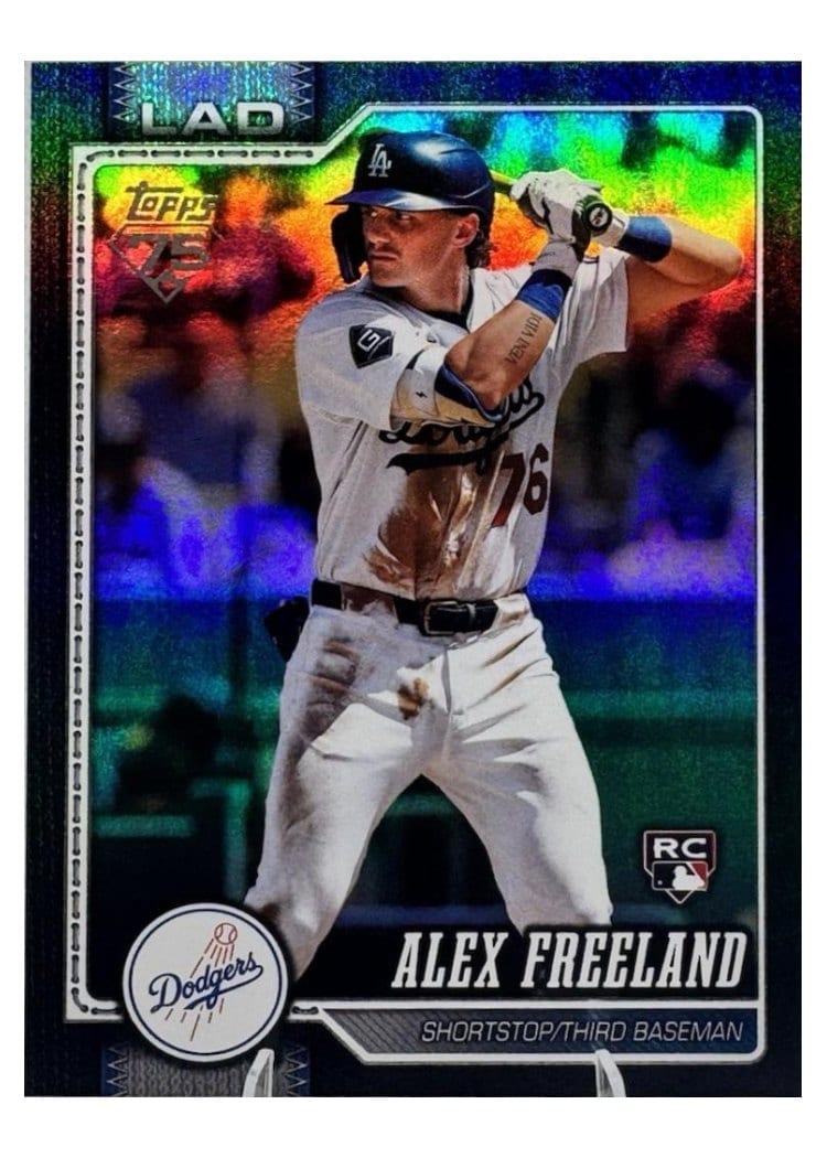 2026 Topps Alex Freeland #74 card