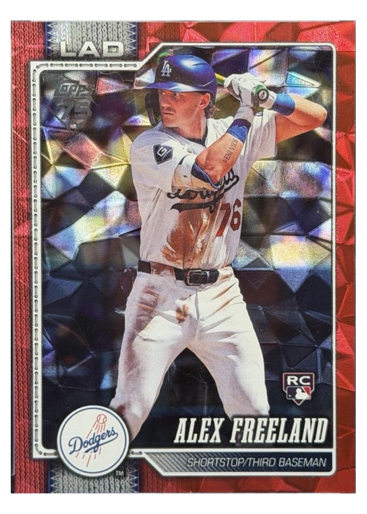 2026 Topps Alex Freeland #74 card